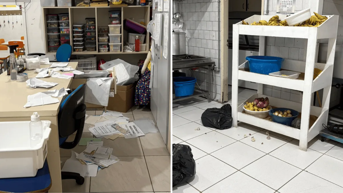 Energia foi desligada durante invasão ao NEI Carrossel, em Balneário Camboriú