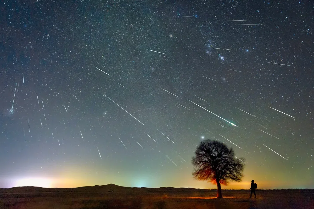 Orionídeas atingem pico em 21 de outubro com rastros do Cometa Halley
