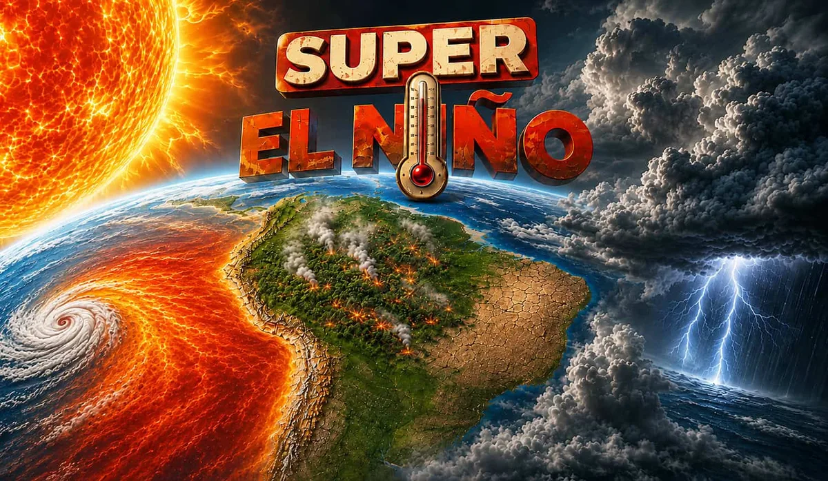 Super El Niño pode elevar mortes por calor no mundo até fevereiro de 2027
