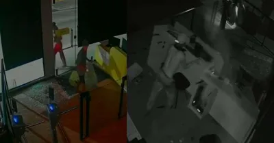 Invasores quebram entrada e levam equipamentos de academia em Ananindeua