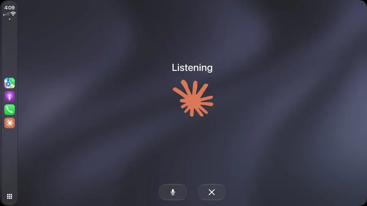 Claude passa a funcionar no CarPlay com conversas por voz