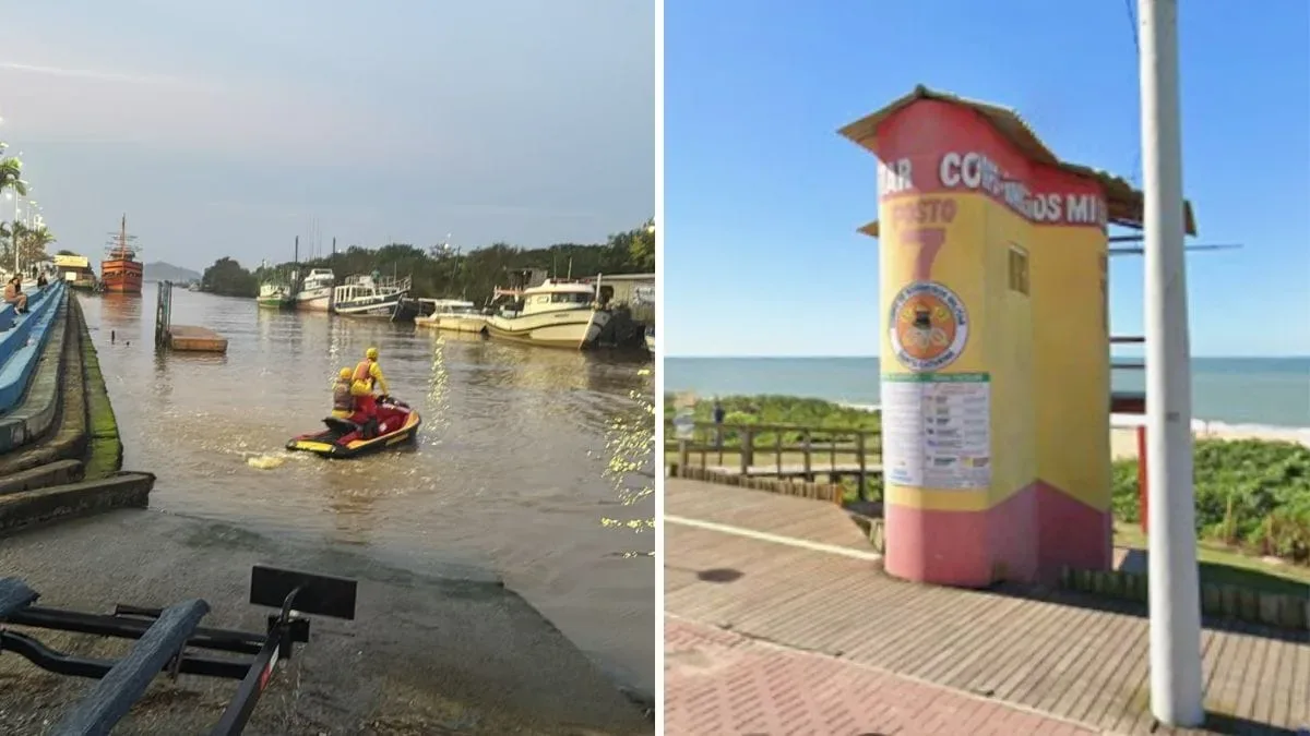 Buscas por criança desaparecida no litoral de SC serão retomadas nesta segunda