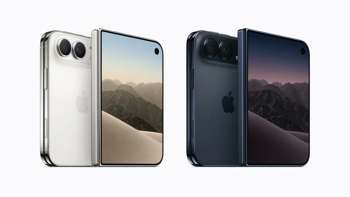 iPhone Duo chega com câmeras sob a tela e bateria de até 44 horas