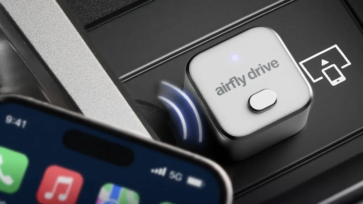 AirFly Drive conecta iPhone ao CarPlay sem exigir cabo no carro