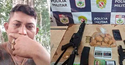 Armas e drogas são apreendidas após ocorrência que matou suspeito em Almeirim