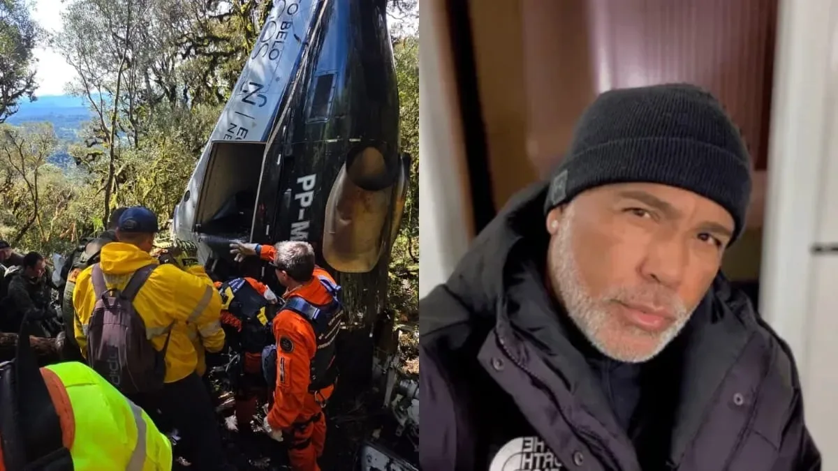 FAB investiga queda de helicóptero após alerta de tempo severo em Santa Catarina