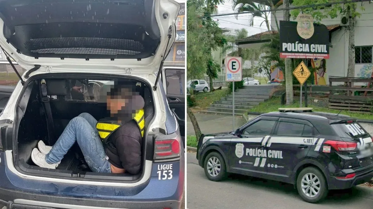 Prisão preventiva é cumprida após três episódios de violência em Joinville