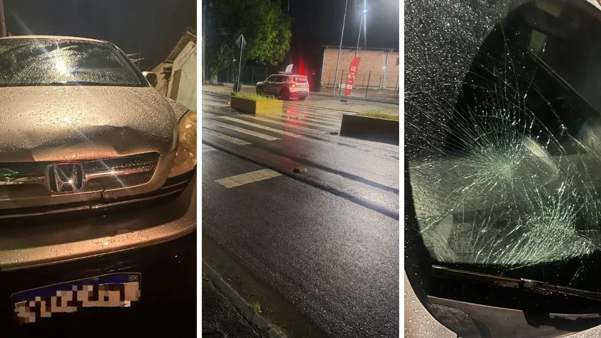 PM localiza em Gaspar condutor envolvido em atropelamento de avô e neta