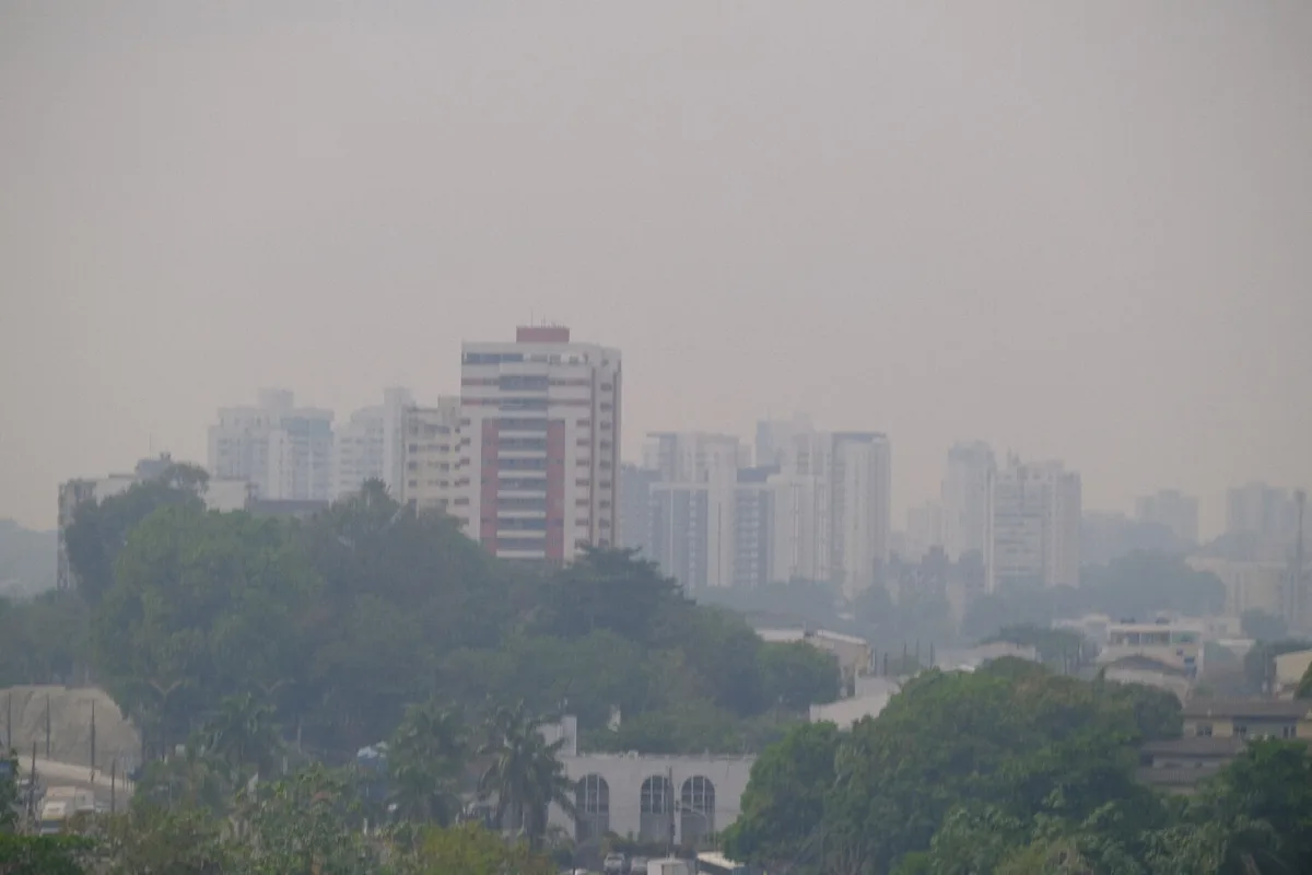 Queimadas elevam poluição e levam Manaus a registrar 291 µg/m³