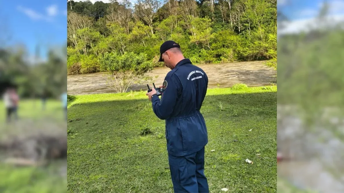 Barragem de Ituporanga fecha comportas para apoiar busca por criança desaparecida