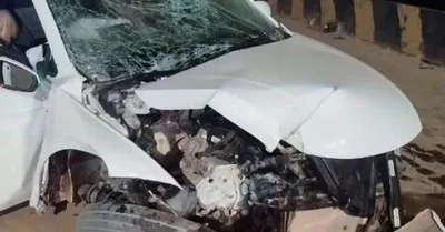 Polícia Científica libera corpo de jovem após acidente em Santarém