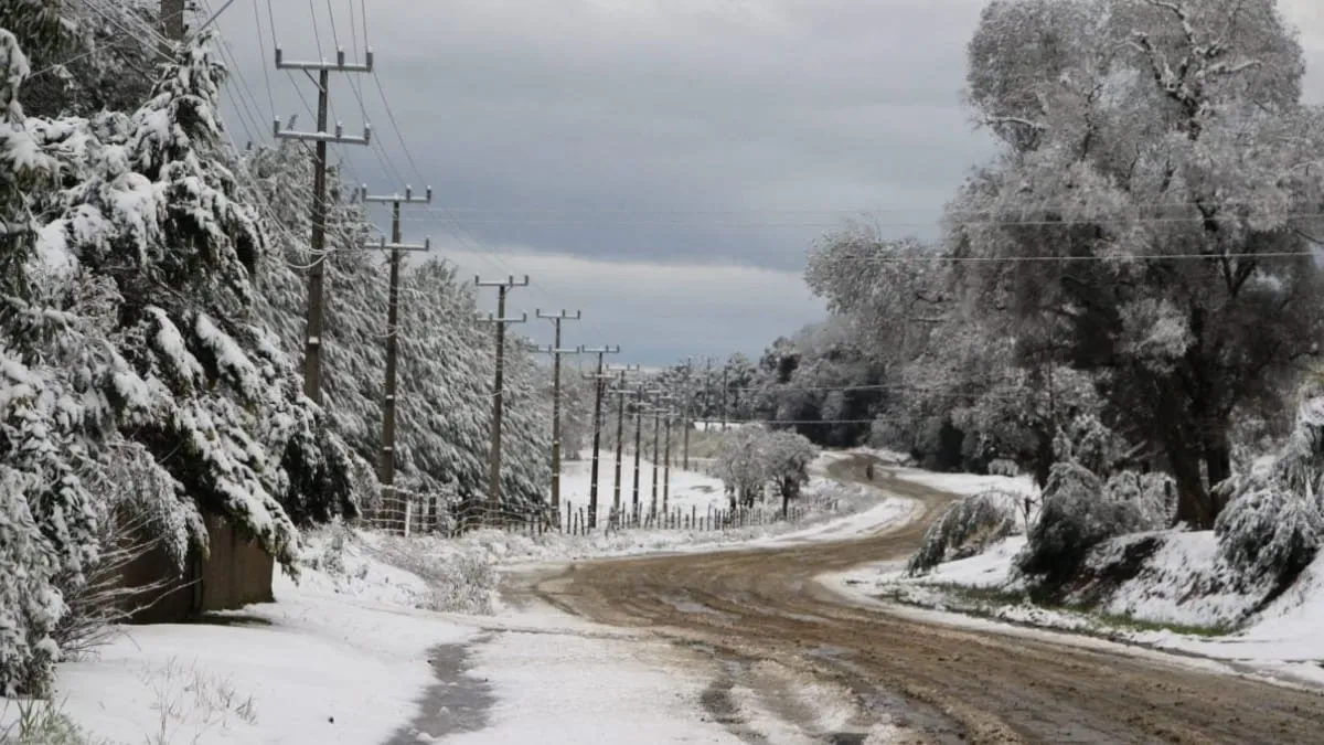 Santa Catarina registra apenas uma ocorrência de neve no inverno de 2026