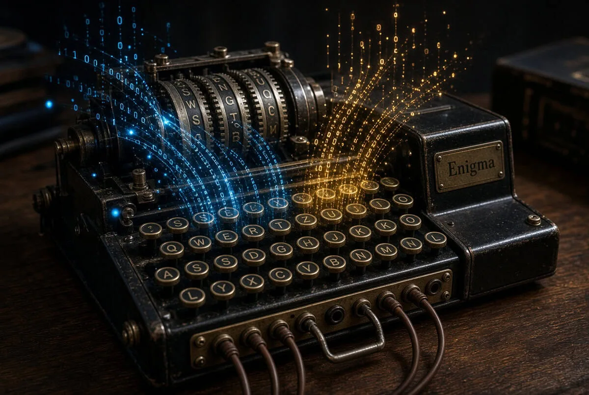 IA decifra duas mensagens da máquina Enigma ainda sem solução