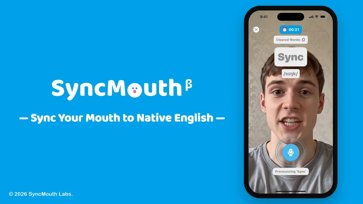 Aplicativo usa câmera e microfone para treinar pronúncia do inglês