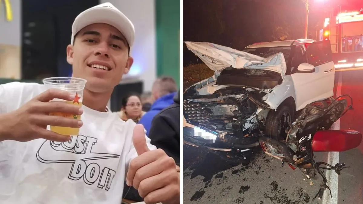 Família se despede de motociclista morto em colisão em Pomerode