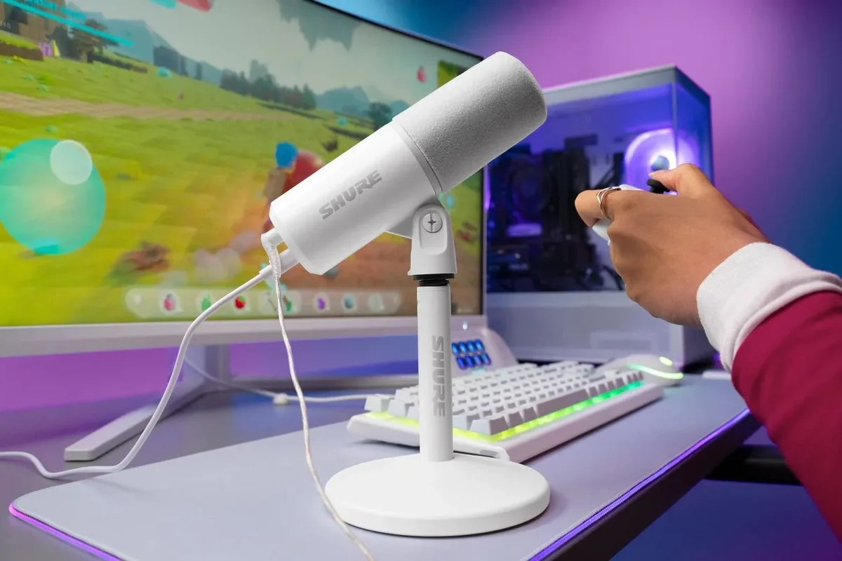 Shure lança MV6 de segunda geração com ajustes de áudio e versão branca