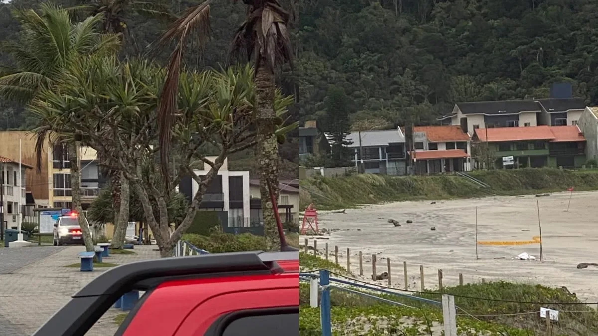 Corpo sem identificação é localizado na faixa de areia de praia em SC