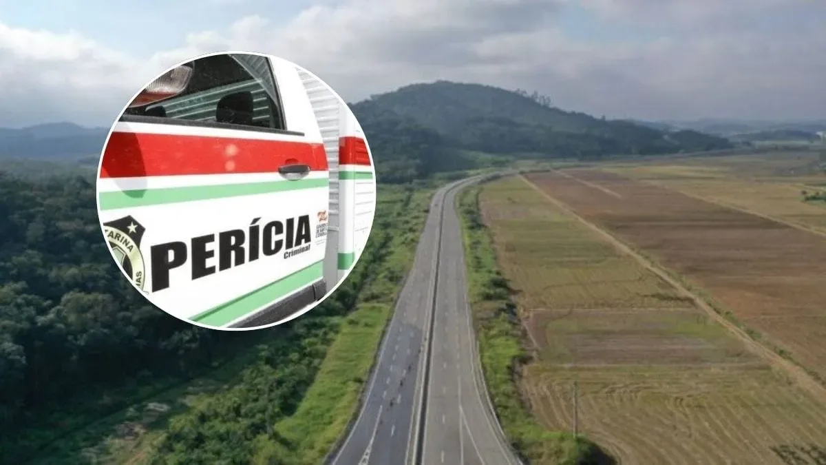 Fuga na BR-280 termina em colisão frontal e morte de motorista em Jaraguá do Sul