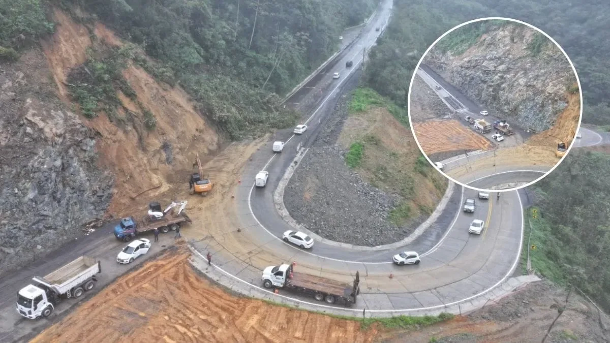 Serra Dona Francisca opera em pare e siga após queda de barreira