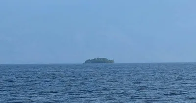 Ilha formada por árvores percorre 30 km no lago Williston