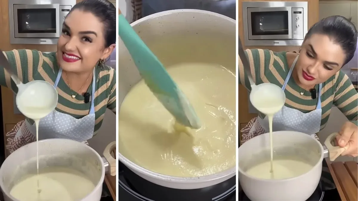 Como evitar caroços no molho bechamel com o controle da temperatura
