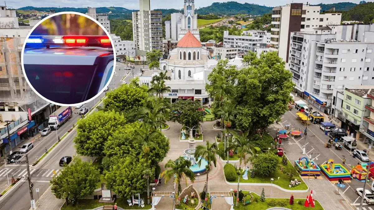 Denúncia em Orleans inclui agressão anterior com fratura na mão