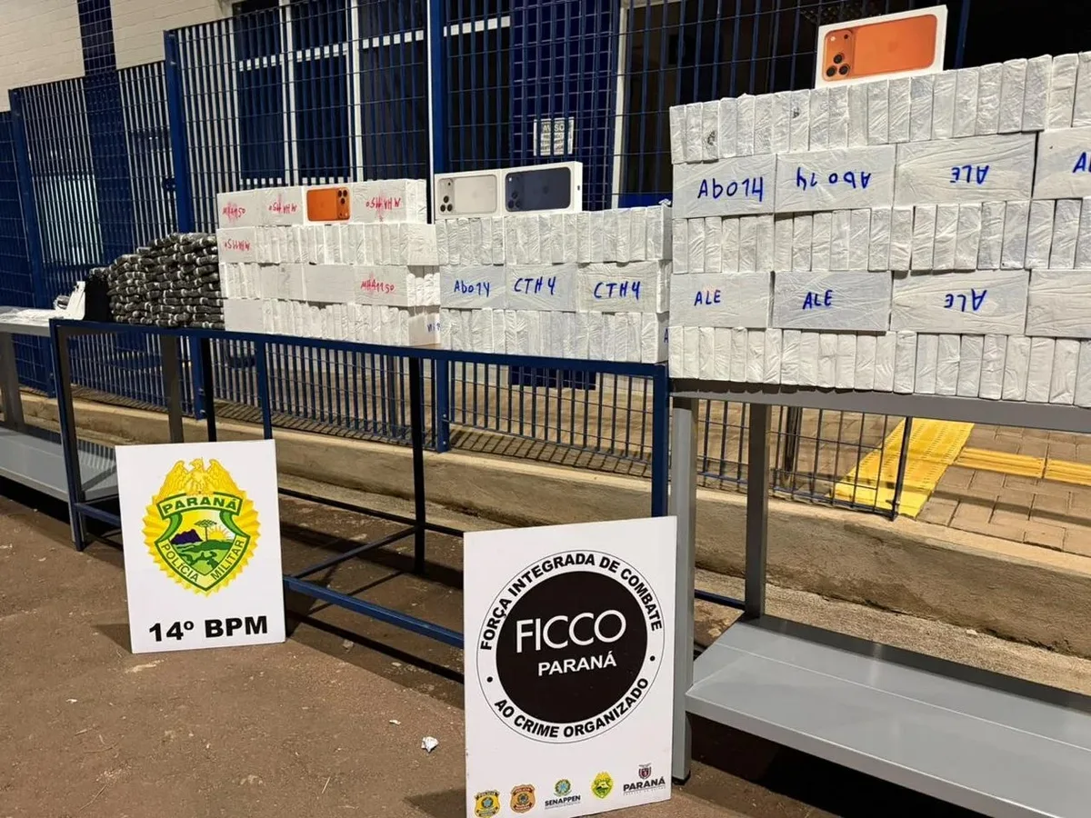 FICCO/PR apreende 468 iPhones avaliados em mais de R$ 2,5 milhões