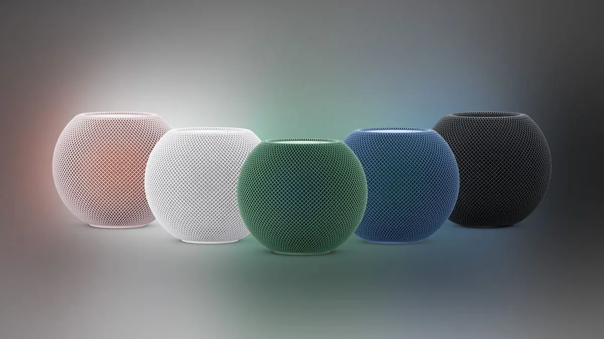 Código da Apple aponta cinco opções de cor para novo HomePod mini