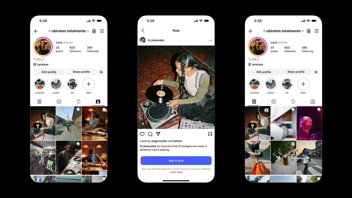 Meta amplia recursos do Instagram com filtros de IA e posts no perfil