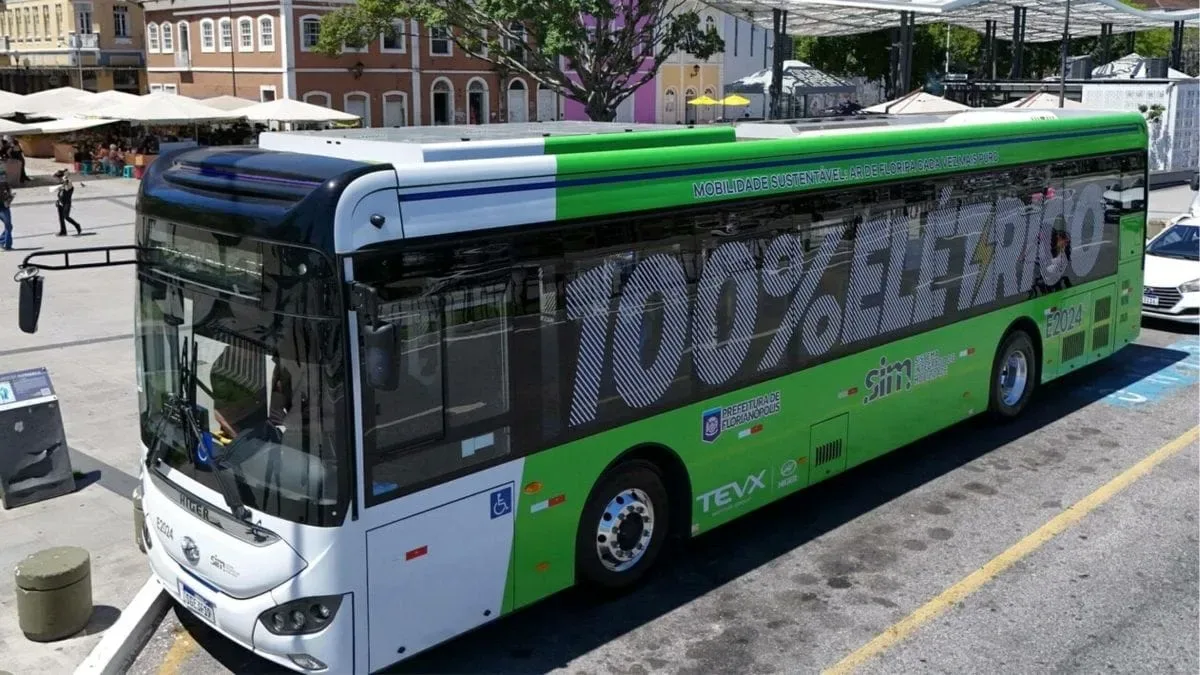 Projeto que previa 23 ônibus elétricos em Florianópolis é arquivado