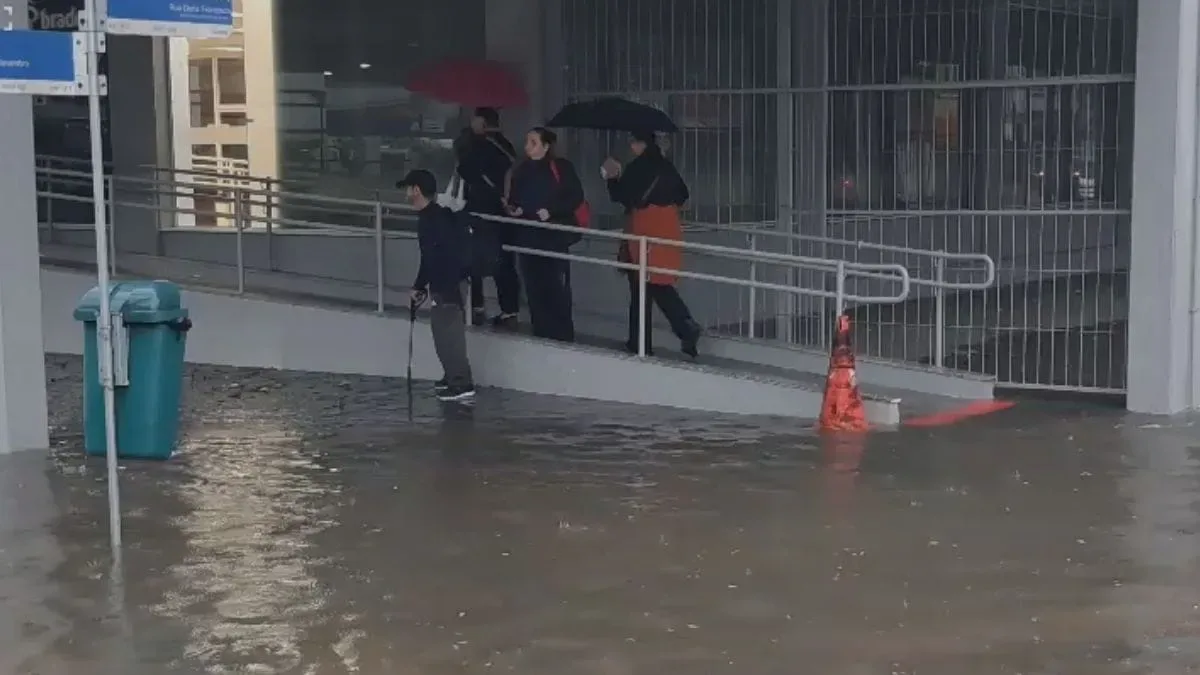 Previsão aponta temporais e maré de até 2,30 m em Joinville