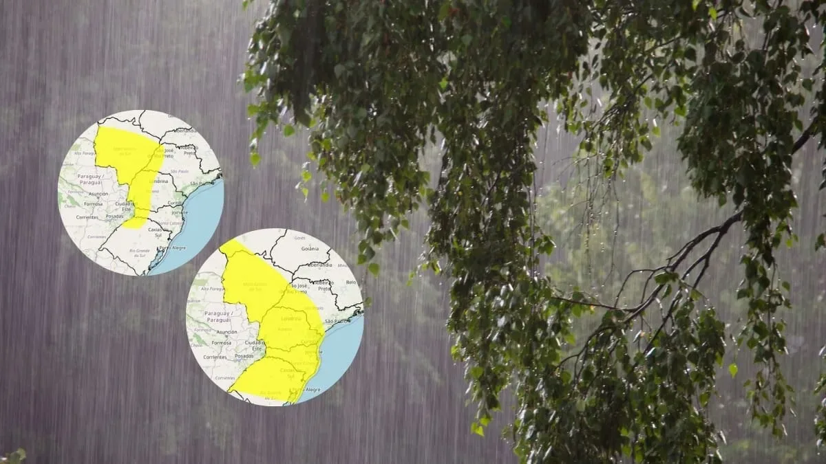 Inmet alerta para tempestades em sete estados entre sexta e sábado