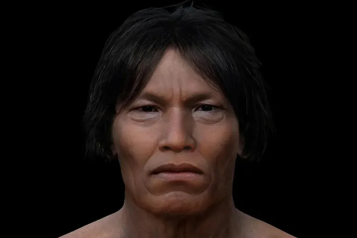 Reconstrução revela rosto de homem indígena que viveu no Equador há 3 mil anos