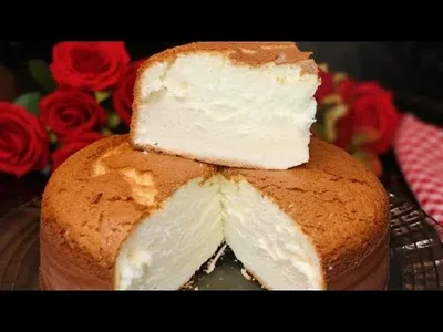 Bolo de algodão com amido de milho leva três ingredientes