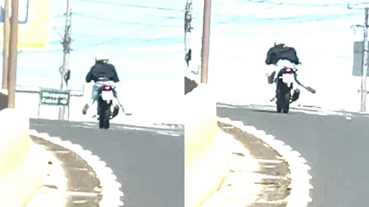 Moto acumula 10 infrações após adolescente ser flagrado na BR-480 em Chapecó