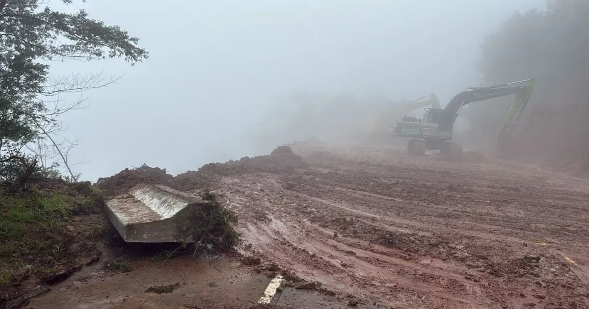 BR-285 permanece fechada na Serra da Rocinha durante esta quinta-feira