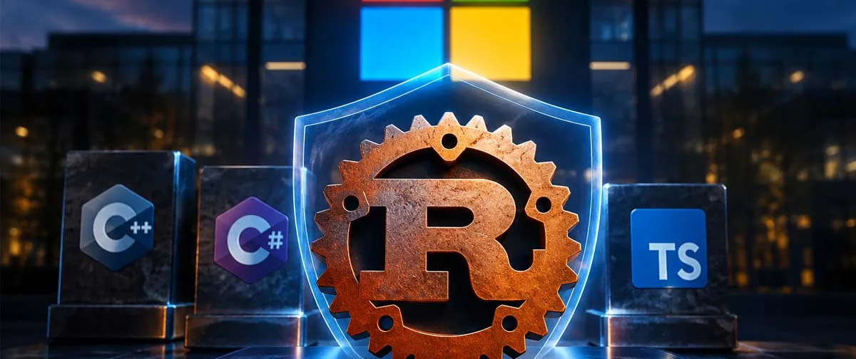 Rust ganha suporte oficial da Microsoft para novos projetos internos