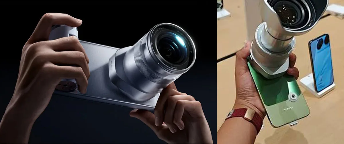 Huawei apresenta câmera modular com sensor de 1 polegada e zoom óptico contínuo