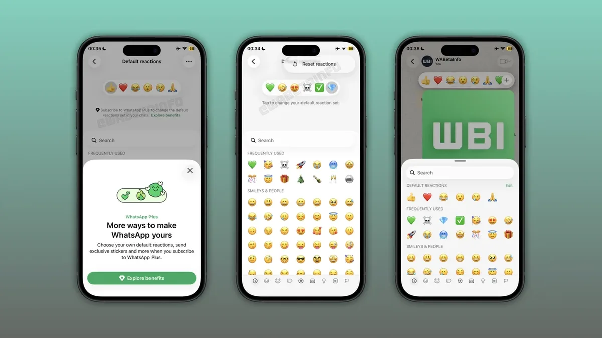 WhatsApp prepara alertas de aniversário e edição das reações no iOS