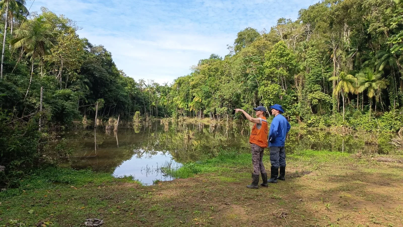 Defesa Civil vai esvaziar lagoa formada em ponto turístico de Pomerode